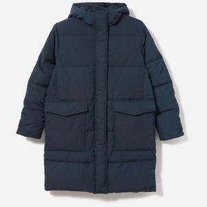 Everlane renew long puffer jacket